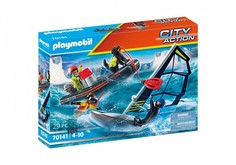 Конструктор PLAYMOBIL Спасатели с собакой PM70141, 29 деталей