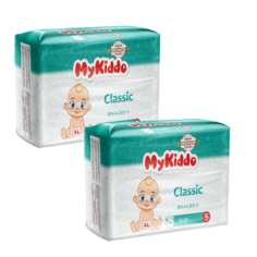 Подгузники-трусики для детей MyKiddo Classic XL 68 шт. 2 уп. x 34 шт.