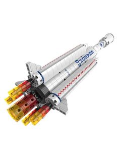 Конструктор JAKI Ракета Dragon 02 JK9103, 1 391 деталь