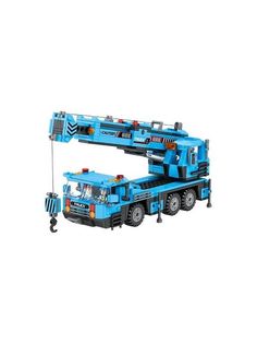 Конструктор JAKI Тяжелый Автокран JK9280, 519 деталей