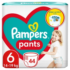 Трусики-подгузники Pampers Pants 6, 14 -19 кг., 44 шт.