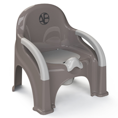 Горшок-стул Amarobaby Baby chair, серый, AB221105BCh/11