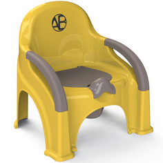 Горшок-стул Amarobaby Baby chair, жёлтый, AB221105BCh/04