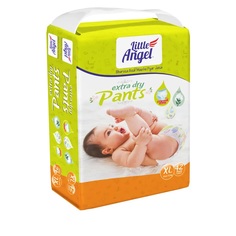 Подгузники-трусики детские Little Angel 42 шт, 5/XL (12-20 кг)