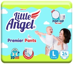 Подгузники-трусики детские Little Angel Premier 24 шт, 4/L (9-14 кг)