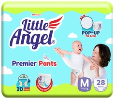 Подгузники-трусики детские Little Angel Premier 28 шт, 3/M (6-11 кг)