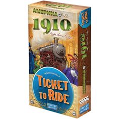 Настольная игра Hobby World Ticket to Ride: Америка 1910, 915538
