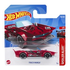 Базовая машинка Hot Wheels Track Manga, Красная, 5785/HCW97