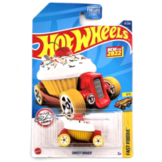Базовая машинка Hot Wheels SWEET DRIVER, красно-желтая, 5785/HCW95