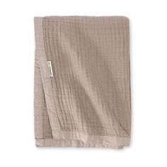 Муслиновый плед LUKNO, лесной орех, 100 х 80 см LTFUS22-0004