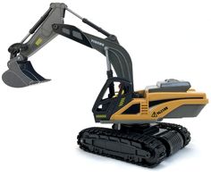 Радиоуправляемый гусеничный экскаватор Zhorya вращение 680, подвижный ковш 110556