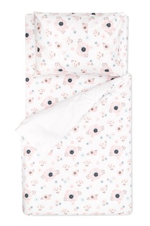 Постельное белье Forest kids Blossom поплин 160х80 см белый