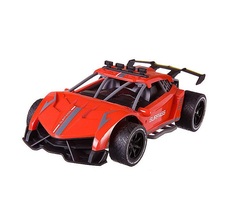 Радиоуправляемая машинка Junfa toys скоростная гоночная, 1:16, красная, WD-11662