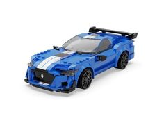 Конструктор радиоуправляемый CADA спортивный автомобиль Blue Knight 500, 325 дет., C51077W