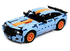 Конструктор Xiaomi Onebot Building Blocks Static Supercar Toy Car Blue, OBJBY61AIQI