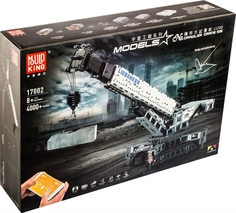 Конструктор MOULD KING 17002 Телескопический гусеничный кран Liebher LTR 11200 ДУ 4000 эл.