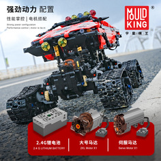 Конструктор MOULD KING 18010 Внедорожный автомобиль Polar Exploer с ДУ, 14+, 1 381 дет.