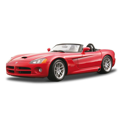 Сборная металлическая машинка BBURAGO Dodge Viper SRT-10, масштаб 1/18, 18-15020