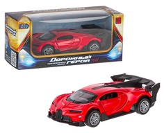 Машинка инерционная BeBoy металлическая, красный, IT107410