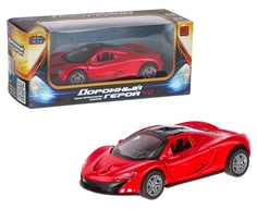 Машинка инерционная BeBoy металлическая, красный, IT107403