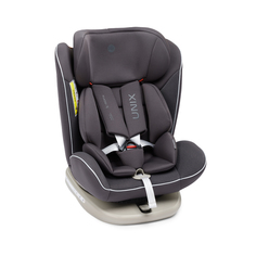 Автокресло Happy Baby Unix группы 0+/1/2/3, isofix, 0-36 кг поворотная база, серое