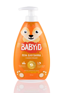 Детская пена для ванны BABYiD без сульфатов с Bio-экстрактами трав, 300 мл
