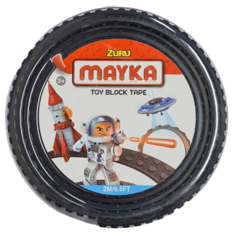Гибкая лента-скотч для кубиков Zuru "Mayka" 2м/3см, черная