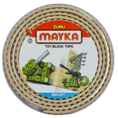 Гибкая лента-скотч для кубиков Zuru "Mayka" 2м/3см, бежевая