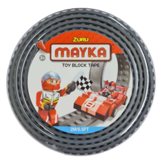 Гибкая лента-скотч для кубиков Zuru "Mayka" 2м/3см, серая