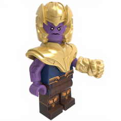 Мини-фигурка Thanos Танос с перчаткой (4 см)