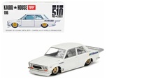 Машинка коллекционная MINI GT Datsun 510 Pro Street GREDDY Pearl White, KHMG016