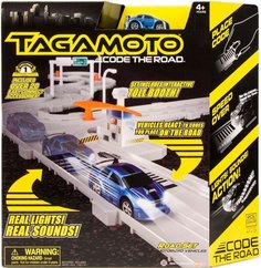 Гоночный трек HEXBUG Тагамото (1 машинка, 20 доп. элементов, звук, свет) синий и зеленый