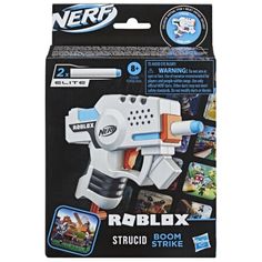 Бластер NERF Hasbro Roblox MS Strucid, белый, F2490EU4