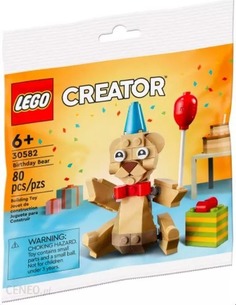 Конструктор LEGO Creator 30582 День рождения медведя, 80 деталей