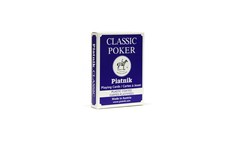 Карты игральные Классик Покер синяя рубашка, 55 карт Piatnik