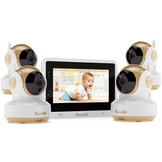 Видеоняня с четырьмя камерами Ramili Baby RV1500X4