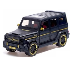 Машинка Panawealth Гелендваген Mercedes-Benz G-Класс металлическая черная 1:24, 2108