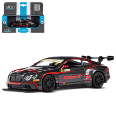 Машинка металлическая инерционная Автопанорама Bentley Continental, М1:43, JB1251564