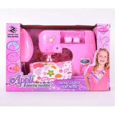 Швейная машинка Zefeng toys розовый 28х14х19 см, 2002262