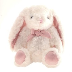 Мягкая игрушка ТероПром Белый кролик, 7634394