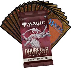 Дополнение для настольной игры ККИ Magic The Gathering:Драфт-бустер издания Phyrexia: All