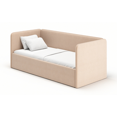 Кровать-диван Romack Leonardo 180х80, латте, боковина большая, 1200_128