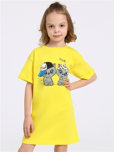 Платье детское Апрель 1ДПК4283001, желтый, 116