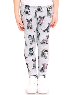 Леггинсы детские Апрель 1ДРЛ3848001н, серый, 104