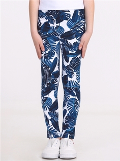 Леггинсы детские Апрель 1ДРЛ3848001н, голубой, 122.