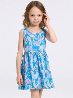 Платье детское Апрель 1ДПБ4000001н, голубой, 98