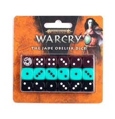 Набор кубиков для настольной игры Games Workshop Warhammer Warcry: The Jade Obelisk Dice