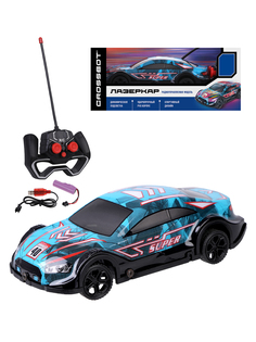 Машина Crossbot Лазеркар р/у, подсветка корпуса, аккумулятор, 870840