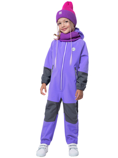 Комбинезон детский NIKASTYLE 8л6023, фиолетовый, 122