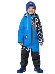 Комбинезон детский NIKASTYLE 8м1923, голубой, 122